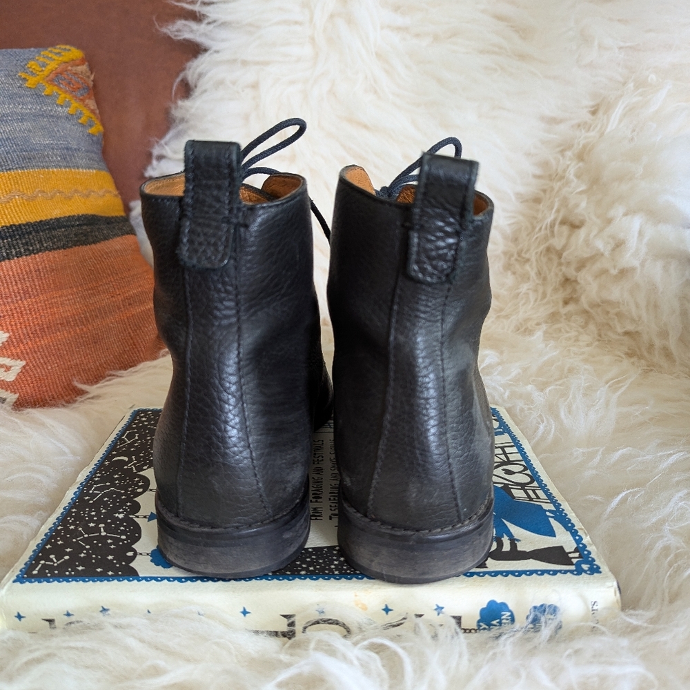 Madewell Black Leather Boots - Picture 3 of 12